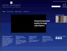 Tablet Screenshot of indigolighthouse.com